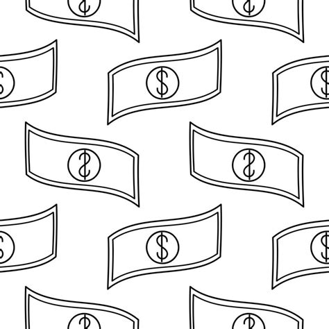 hand drawn illustration of a banknote 31708521 Vector Art at Vecteezy