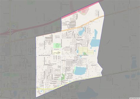 Map of Seffner CDP