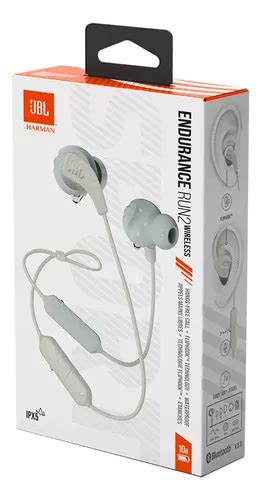 Audífono Jbl Endurance Run 2 In Ear Blanco Bater 10h Waterpr