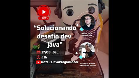 Resolvendo desafio backend para vaga Java sênior YouTube