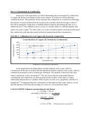 Final Lab Report Conductivity Docx Part 2 Concentration By