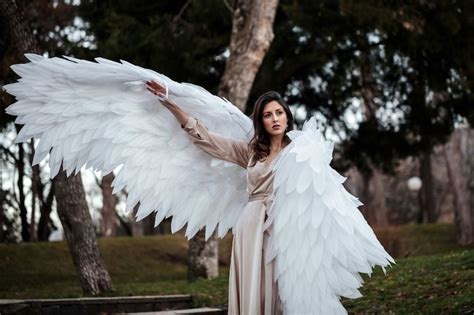 Angel Wings Costume Cosplay White Angel Bird Wings Cosplay Etsy