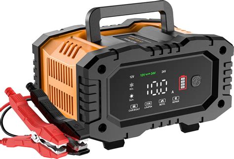 NEXPEAK NC202 10A Autobatterie Ladegerät 12V 24V LiFePO4 Ladegerät