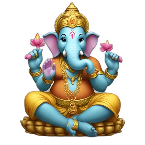 Ganesh Dancimg AI Emoji Generator