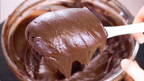 1 Minute Chocolate Frosting Recipe Fudge Buttercream Frosting Youtube