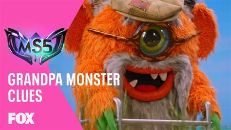 The Clues Grandpa Monster Season 5 Ep 2 The Masked Singer Youtube