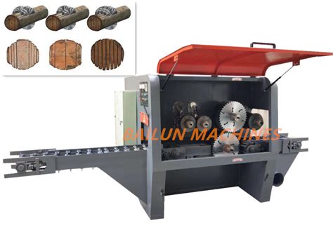 Log Timber Multi Blade Rip Saw Wood Cutting Cut Saw Machine China