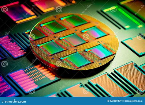 Nanotechnology Chips And Microchips Wafer Semiconductor Manufacturing