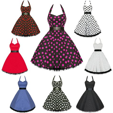 Hearts And Roses London Polka Dot 50s Rockabilly Pinup Party Swing Prom