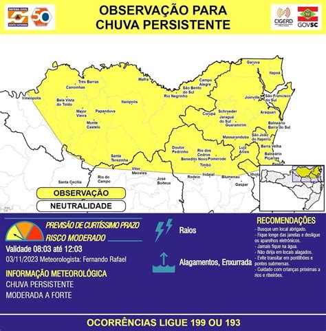 Aten O Para A Previs O De Chuva Persistente Nas Pr Ximas Horas