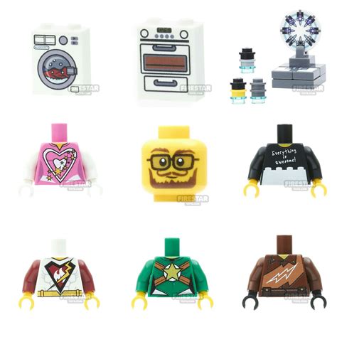 New Custom Print Lego Parts Kitchen Appliances Minifigure Scale