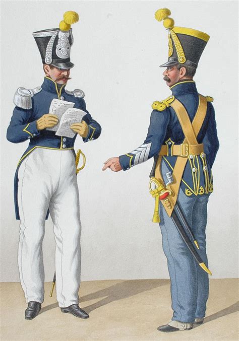 Auguste De Moltzheim Gendarmerie Royale Bataillon Des Voltigeurs