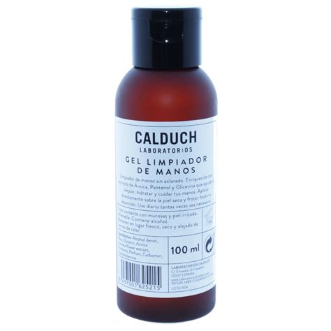 Gel Limpiador De Manos Sin Aclarado 100 Ml Laboratorios Calduch