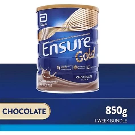 Ensure Gold Chocolate Milk Almond Flavor G Shopee Philippines