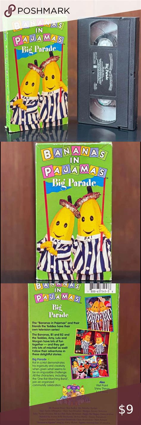 Bananas In Pajamas Big Parade Vhs Banana In Pyjamas Mischief Vhs