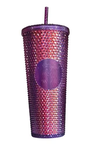 Vaso Starbucks Morado Brillante Oto O Meses Sin Inter S