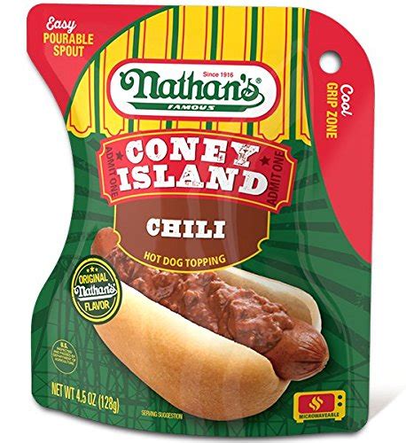 Nathans Famous Coney Island Chili