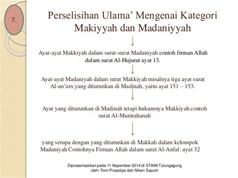 Detail Contoh Surah Makkiyah Dan Madaniyah Koleksi Nomer 30