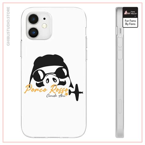 Porco Rosso Logo Iphone Cases Ghibli Studio Store