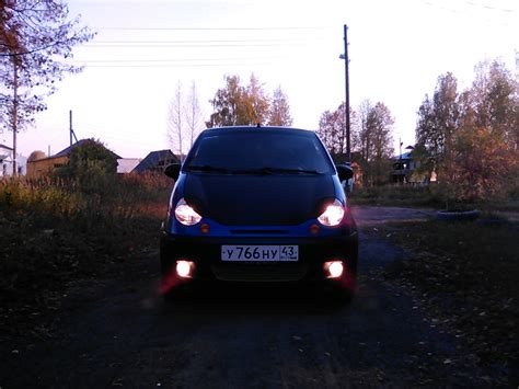 ПТФ \ туманки в Матиз — Daewoo Matiz (M100/M150), 0,8 л, 2011 года ...