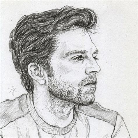 Sebastian Stan drawing ref | Marvel drawings, Avengers drawings, Marvel ...