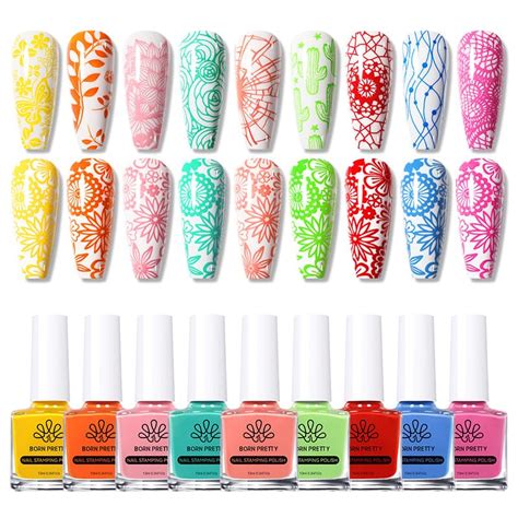 Candy Series Nail Stamping Polish 10ml – BORN PRETTY