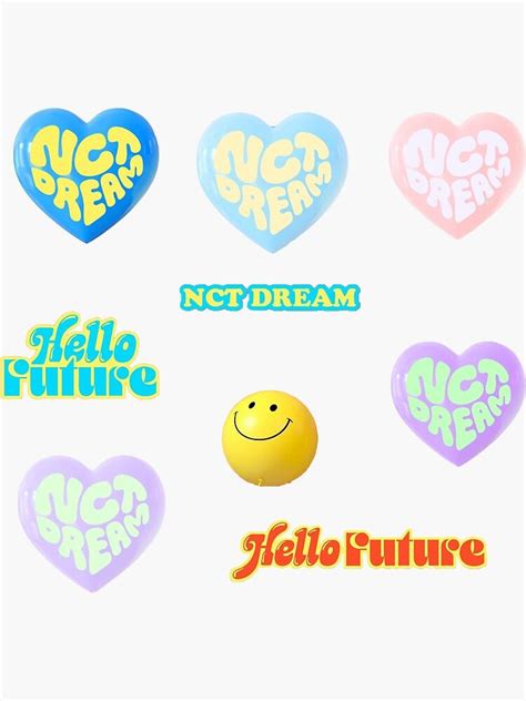 "Nct dream hello future " Sticker for Sale by Themultimess | Dream logo ...