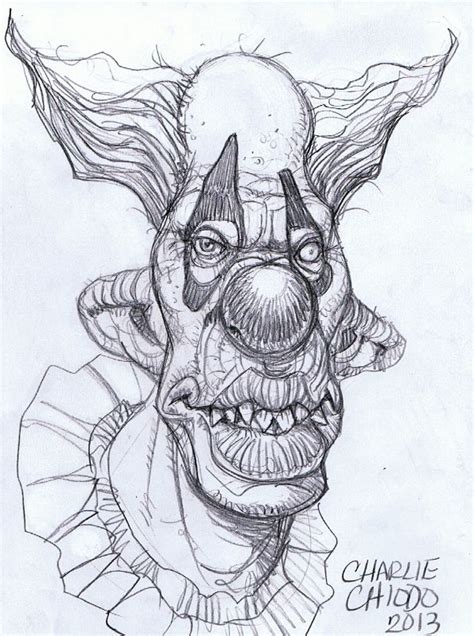 Killer Klowns From Outer Space Coloring Pages