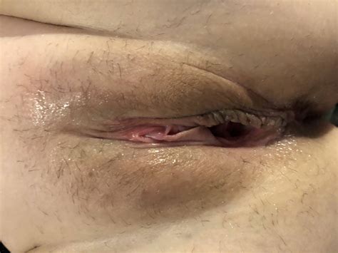 U DaWifeGettinFucked Freshly Fucked Pussy Glistening After Having The