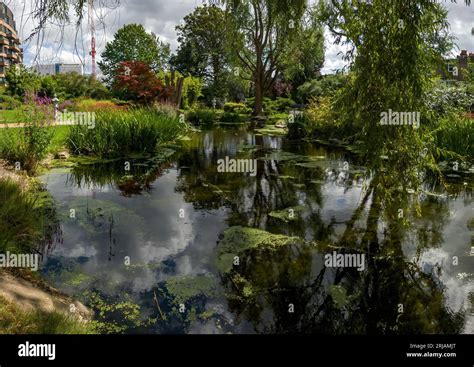 The Japanese Garden at Hammersmith Park in West London, UK Stock Photo - Alamy