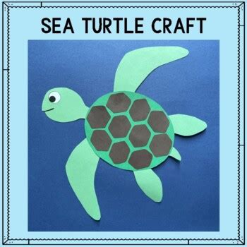 Sea Turtle Craft | Ocean Animals Activity | TPT