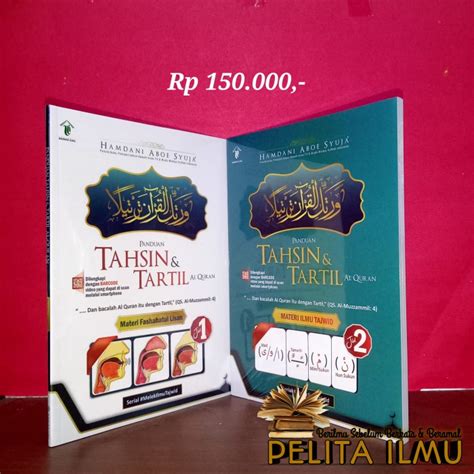 Jual BUKU SERIAL MELEK ILMU TAJWID PANDUAN TAHSIN TARTIL AL QURAN