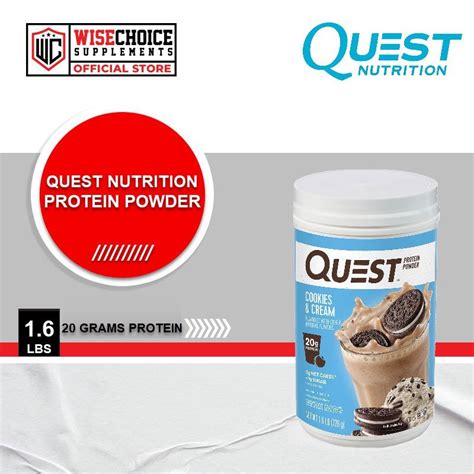 Quest Nutrition Quest Protein Powder 161 Lbs Shopee Philippines