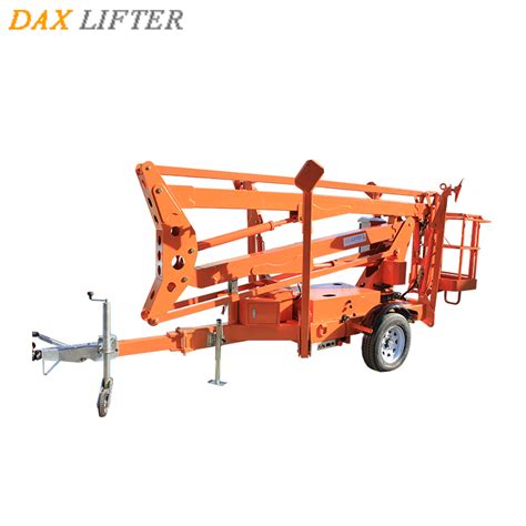 China Articulating Trailer Mounted Boom Lifts Manufacturer And Supplier