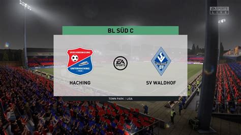 Fifa Bl S D C Spvg Unterhaching Vs Sv Waldhof Mannheim Youtube