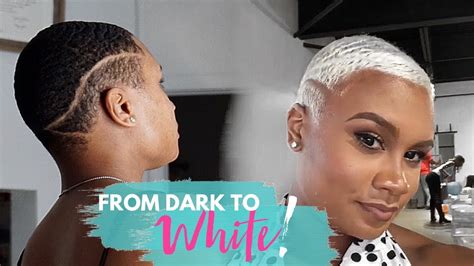 How I Dye My Hair White And Mistakes To Avoid Youtube