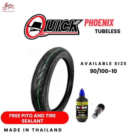 Galaxy Quick Tubeless Tire Phoenix For Motorcycle With Tire