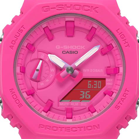 Reloj G Shock Gma S P A Carbono Resina Mujer Rosado Btime