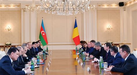 President Ilham Aliyev And President Klaus Iohannis Hold Expanded