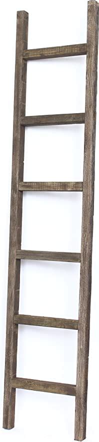 Barnwoodusa Rustic 6 Foot Decorative Ladder 100