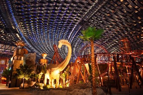 Worlds Largest Indoor Theme Park In Dubai