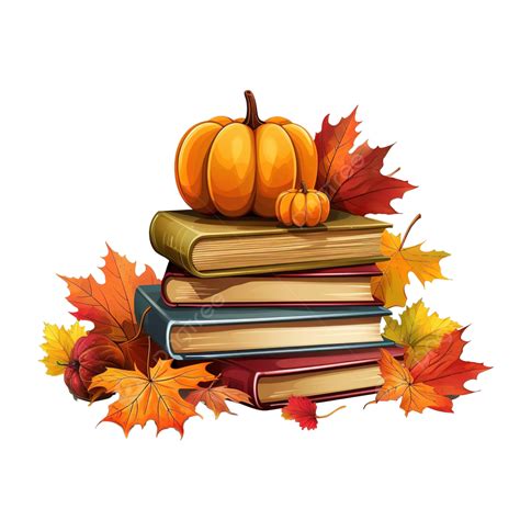 Autumn Books, Reading Books About Autumn, Halloween Books, Read Book PNG Transparent Image and ...