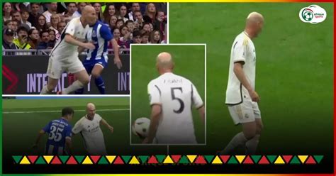 Zidane shows his class at the Legends match, fans see Bellingham in him ...