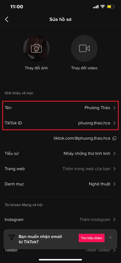 Cách đổi tên Tik Tok và ID Tik Tok cực nhanh ngay cả khi chưa đủ điều kiện