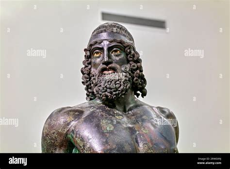 Reggio Calabria Calabria Italy The Riace Bronzes At The National