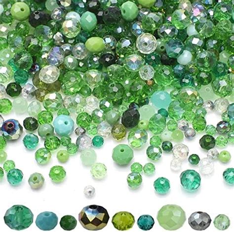 Amazon Beadnova Mm Briolette Glass Rondelle Crystal Beads For