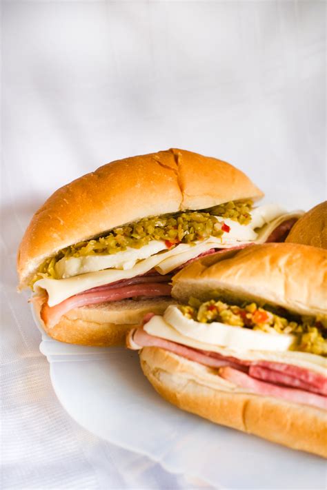 Quick And Easy Muffuletta Sandwich Kiersten Hickman