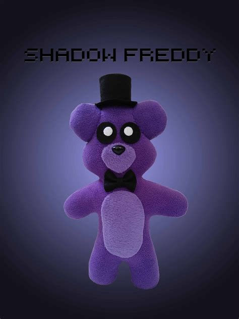 Shadow Freddy purple Version Handmade Fnaf Plush by Jusmade - Etsy