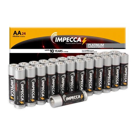 Alkaline AA LR06 Platinum Batteries 24 Pack