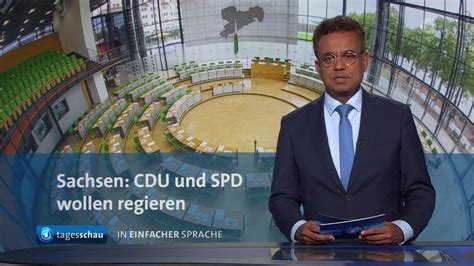 Tagesschau In Einfacher Sprache Uhr Youtube